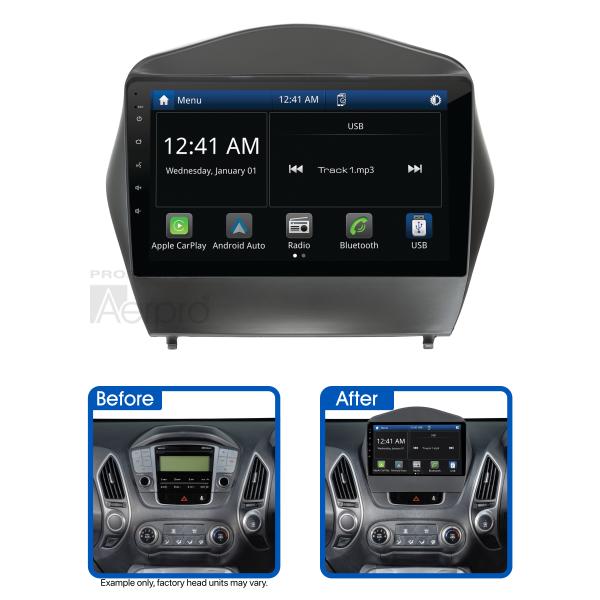 Aerpro 9In Multimedia Receiver To Suit Hyundai Ix35