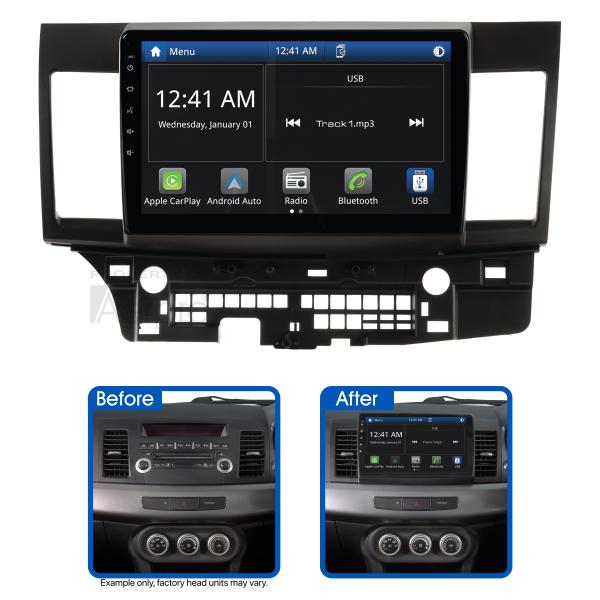 Aerpro 10In Multimedia Receiver To Suit Mitsubishi Lancer