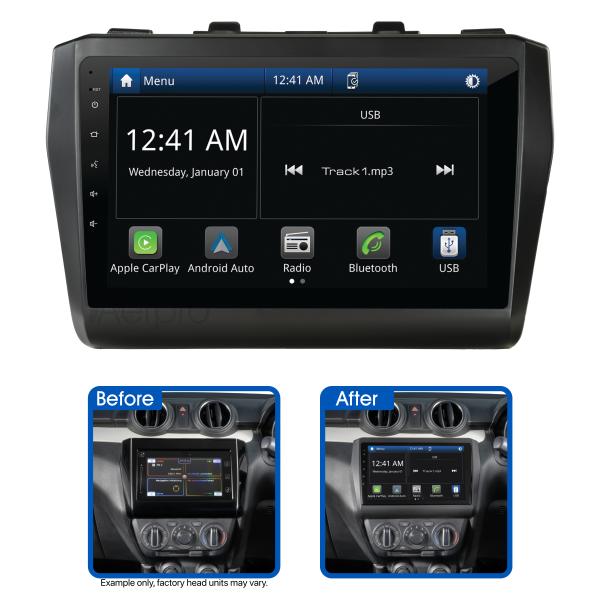 Aerpro 9In Multimedia Receiver To Suit Suzuki Swift