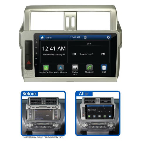 Aerpro 10In Multimedia Receiver To Suit Toyota Prado