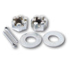 Ark Axle Nuts, Split Pins & Washers Set of 2 ANPW34B