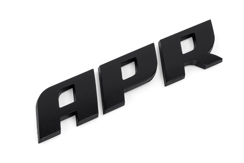 APR A1000008 Badge - Satin Black Badge in Satin Black