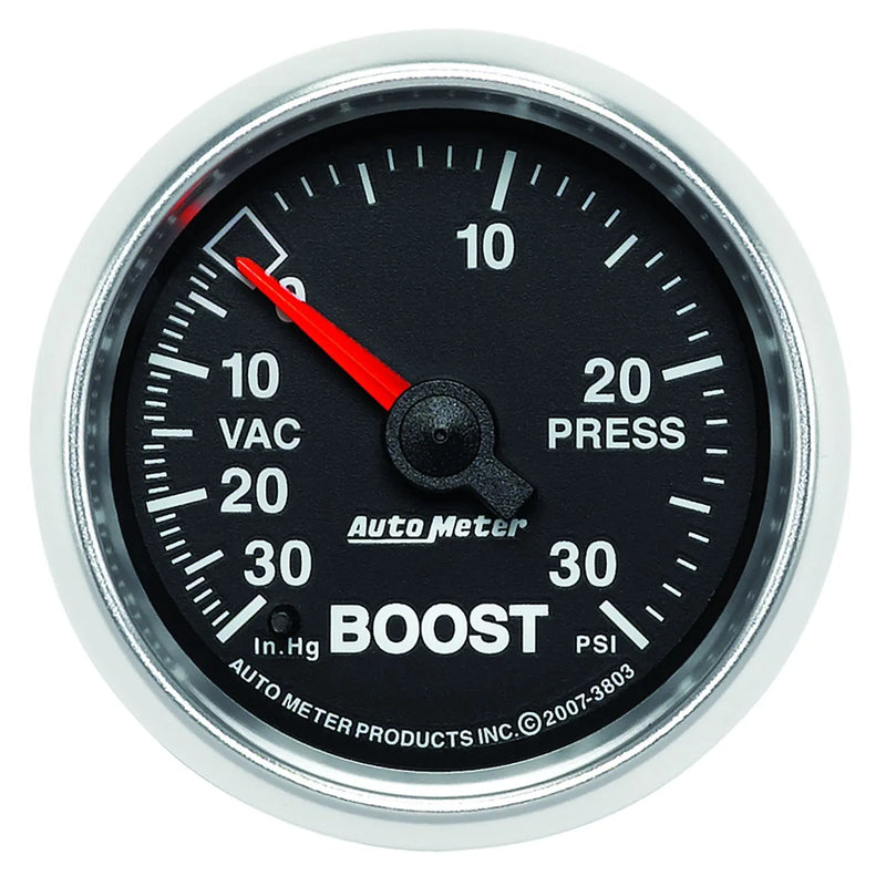 Autometer ATM3803 2-1/16" Boost/Vacuum 30 In HG/30 PSI