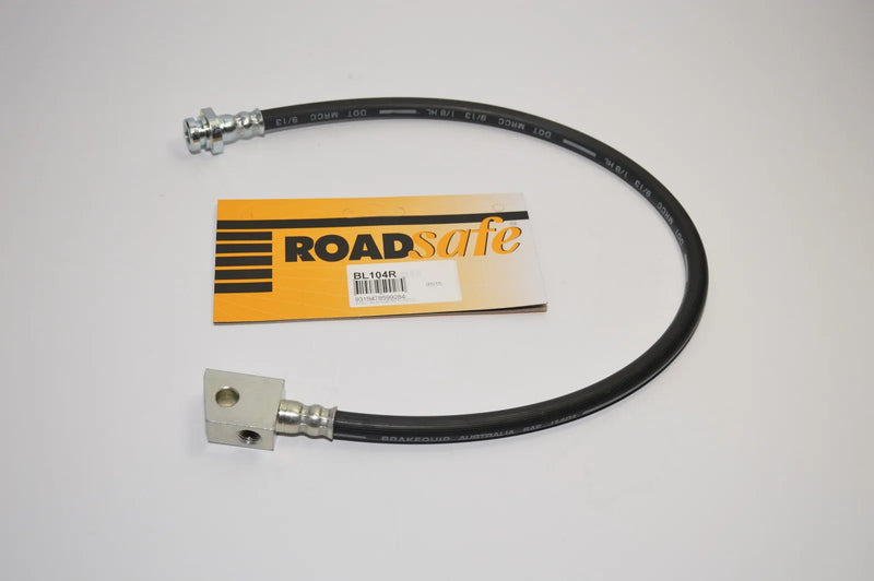 Roadsafe BL104R Rubber Extended Brake Line - Rear | Kren Offroad NZ