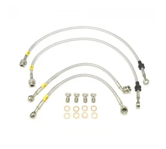 Hel BMW-6-121 Braided Brake Lines Kit