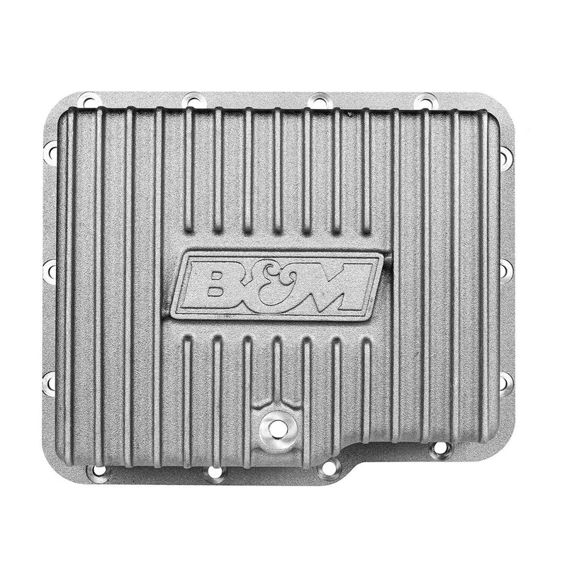 B&M 70280 Hi-Tek Deep Transmission Pan - Aluminum Fits GM