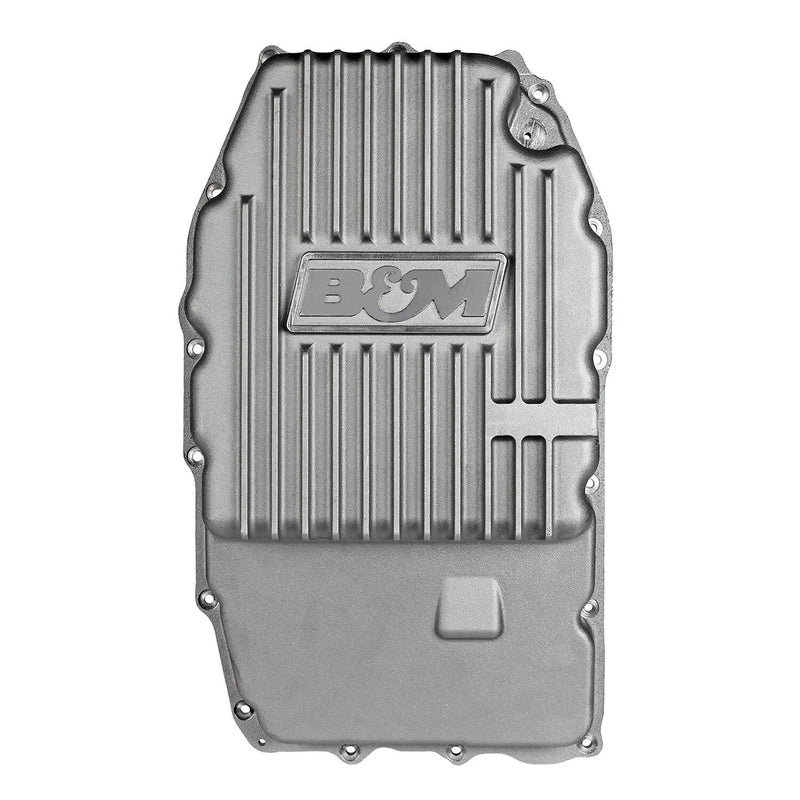 B&M 70396 Hi-Tek Deep Transmission Pan - Aluminum