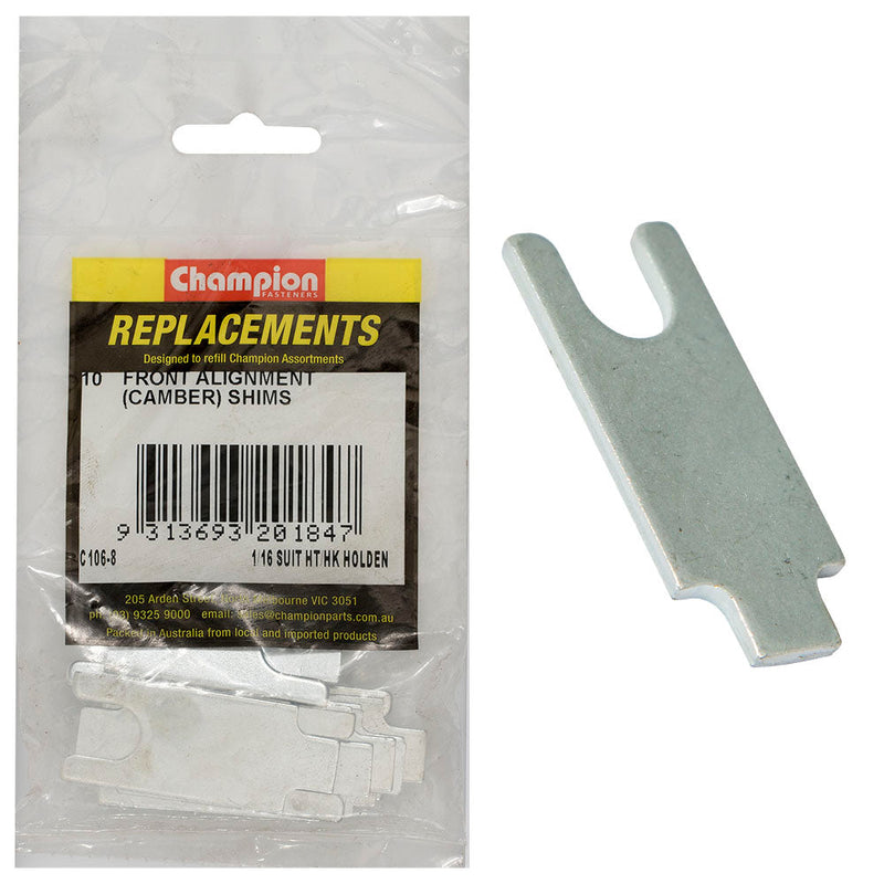 Champion Fasteners 1/16 Suit Ht/Hk Holden C106-8