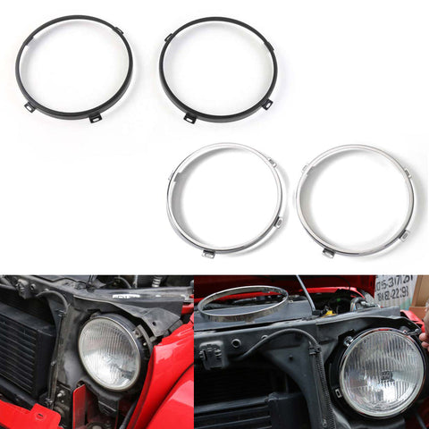 Jeep Wrangler JK 07-17 Mounting Bracket 7" LED Headlight Ring