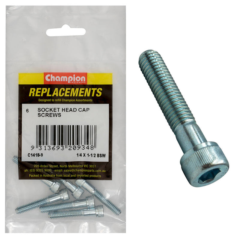 Champion Fasteners Socket Head Cap Screw High Tensile Bsw