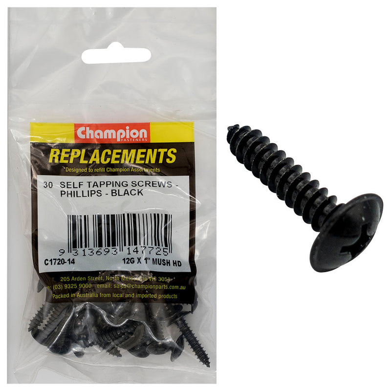 Champion Fasteners Self Tapper Screw Mush Phillips 5.5 X