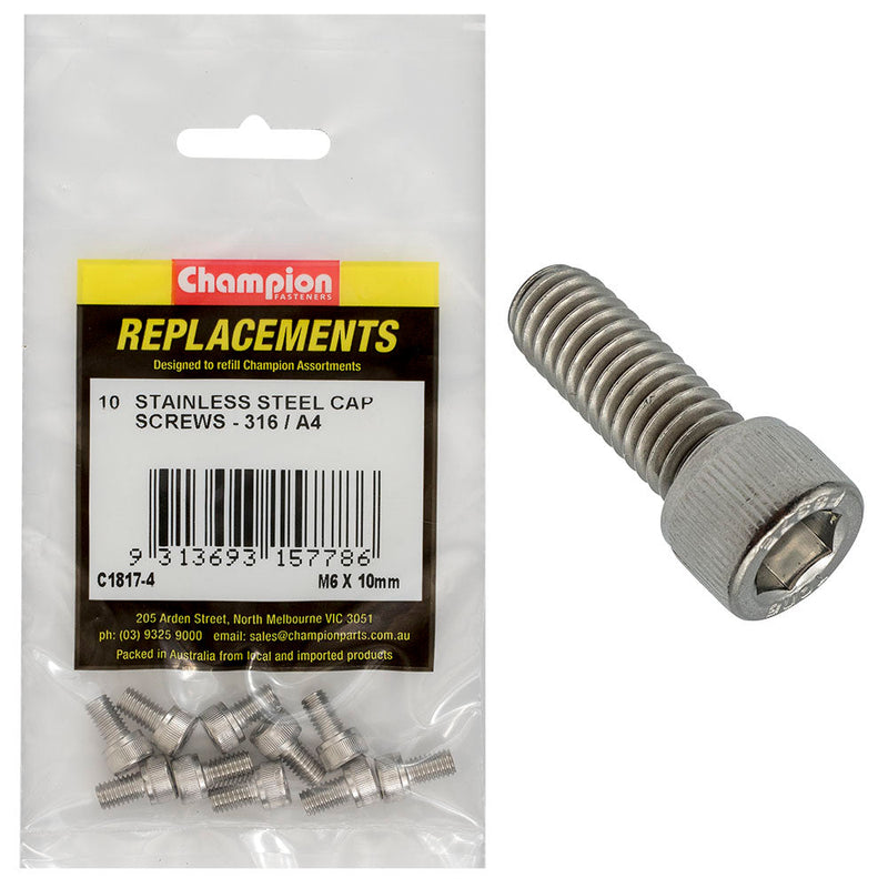 Champion Fasteners Socket Head Cap Screw Stainless Steel