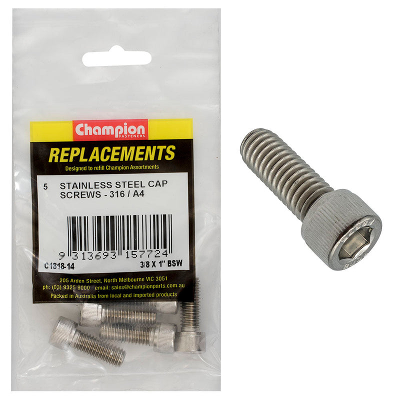 Champion Fasteners Socket Head Cap Screw Stainless Steel