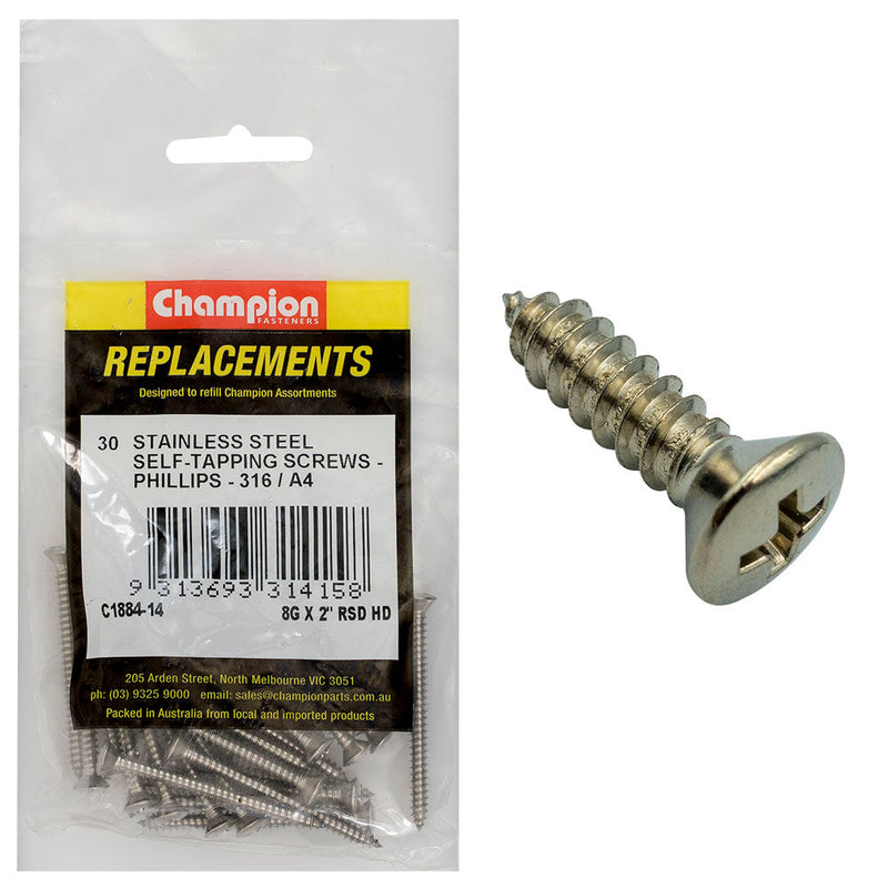 Champion Fasteners Self Tapper Screw Rsd Phillips