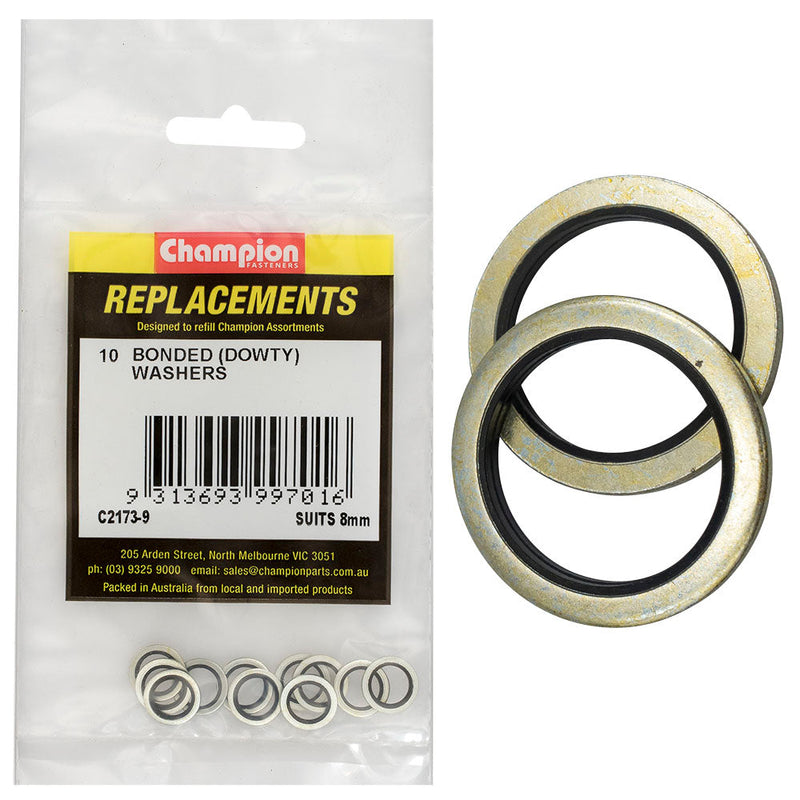 Champion Fasteners Washer Dowty Suit 8mm C2173-9