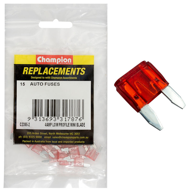 Champion Fasteners Fuse Blade Micro 4 Amp C2385-2