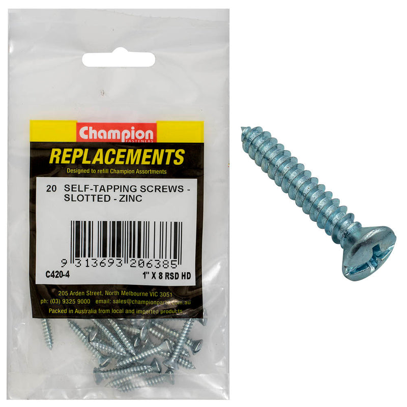 Champion Fasteners Self Tapper Screw Rsd Combo 4.2 X 25mm