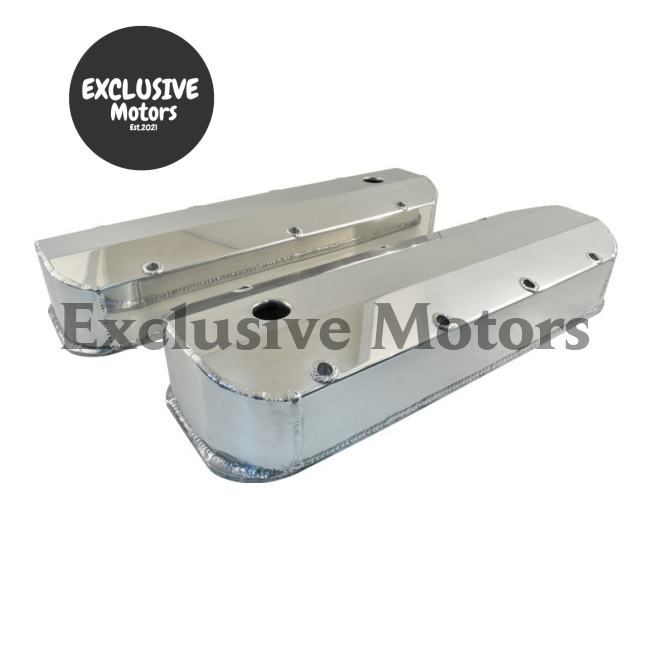 Chevy BB 396 / 427 / 454 Fabricated Aluminum Valve Covers (1965-1974)