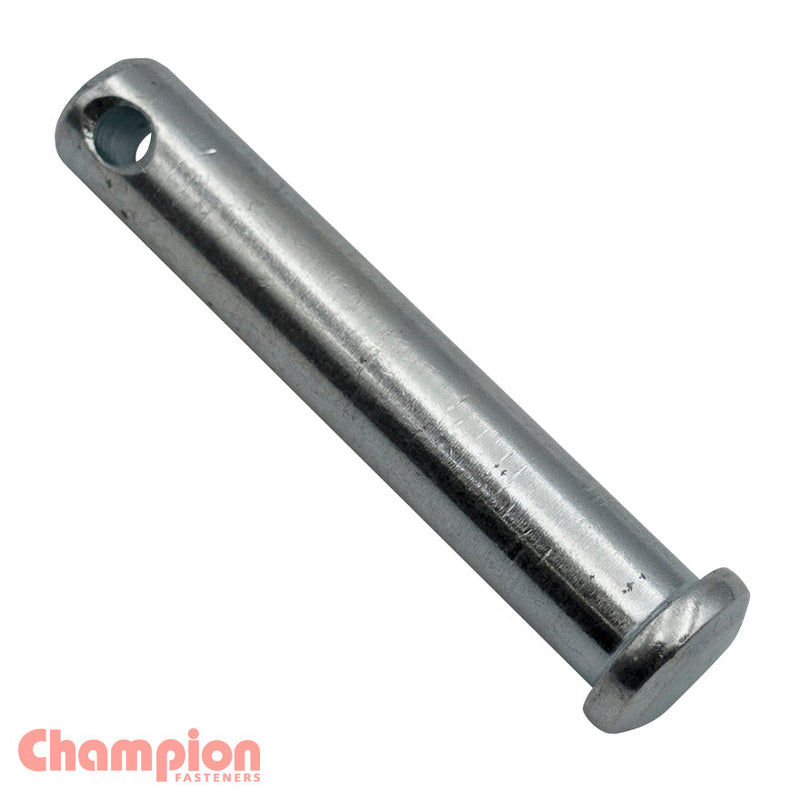 Champion Fasteners Clevis Pin 1/4In X 1In Zinc Plated CCP5