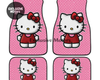 Custom Pink Kitty Cat Floor Mats