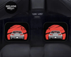 Custom R34 Skyline Japanese In To The Sun Set Floor Mats