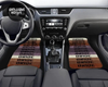 Custom Universal Bride style Floor Mats Brown
