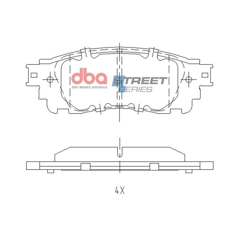 Disc Brakes Australia DB2419SS DBA DB2419SS Street Series