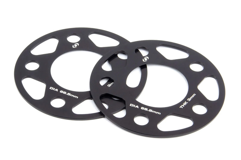 Dinan D210-2021 Spacers; 5x112 - 66.5mm CB - 3mm Thick