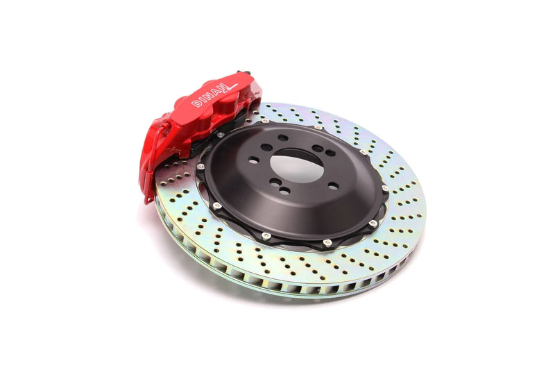 Dinan D290-0703-RD by Brembo Rear Brake Set - 2011-2013