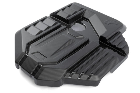 Dinan D590-0005-B Matte Carbon Fiber Engine Cover -