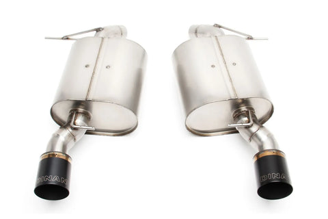 Dinan D660-0012-BLK Free Flow Axle-Back Exhaust -