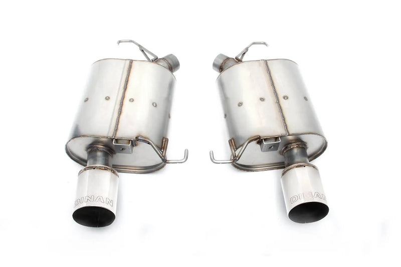 Dinan D660-0051 Free Flow Axle-Back Exhaust - 2011-2016