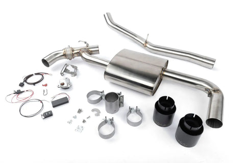 Dinan D660-0084-BLK Valved Axle-Back Exhaust - 2017-2024