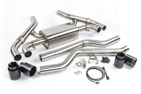 Dinan D660-0085-BLK Free Flow Axle-Back Exhaust -