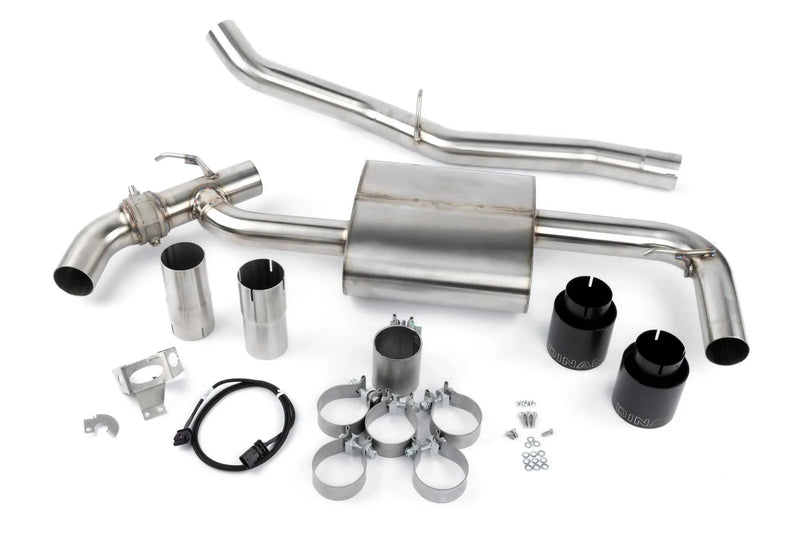 Dinan D660-0089-BLK Valved Axle-Back Exhaust - 2016-2024