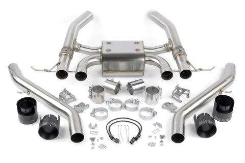 Dinan D660-0093-BLK Valved Axle-Back Exhaust - 2021-2025