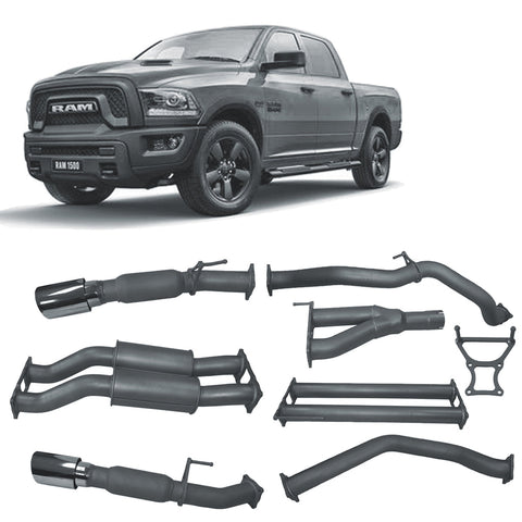 Redback Extreme Duty Exhaust 3in Twin Cat-Back (No Cat