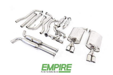 Holden Commodore (2006-2015) VE / VF SV6 Twin 2.25" Stainless Engine-back Exhaust System - Image 2