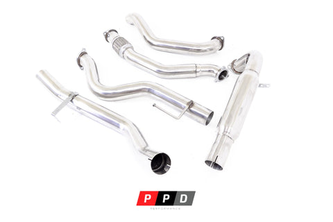 Toyota Landcruiser 105 Series (1998-2007) HZ DTS TURBO Stainless Steel Exhaust - Image 2