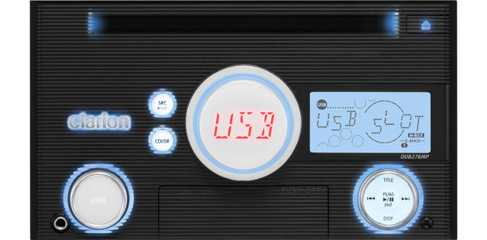 Clarion Audio 2-Din Am/Fm/Cd/Mp3/Wma/Usb DUB276MP