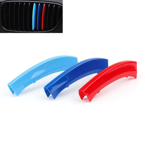 BMW X3 X4 Tri-Colour Grille Cover Strips (2011-2017)
