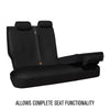 Sperling Empire Leather Rear Black Seat Covers Suits CRV