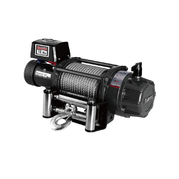 Runva EWB18000 Premium Winch 24V with Steel Cable