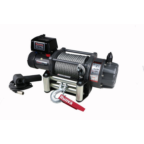 Runva EWB20000 Premium Winch 12V with Steel Cable