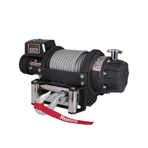 Runva EWB25000 Premium Winch 24V with Steel Cable