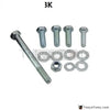 For 1996-2000 HONDA CIVIC D16 B16 B18 B20 Billet Aluminum SWAP MOUNTS EK D-SERIES B-SERIES CXX-EM003BK