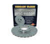 High Performance Dimpled And Slotted Front Disc Rotor - Terrain Tamer - Toyota Prado 90 Series/Toyota Surf 185 Series - Terrain Tamer