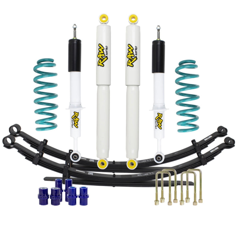 Toyota Land Cruiser 79 Series - Kit B – 2" (50mm) Lift Kit – RAW 4x4