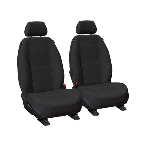 Sperling Getaway Neoprene Front Black -Silver Stitch Seat