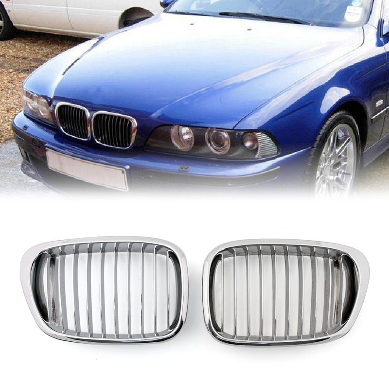 BMW E39 Front Chrome Kidney Grill (1995-2003)